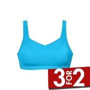 Damella Elisabeth Padded Bikini Bra Turkis 38 Dame