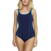 Damella Winona Swimsuit Marine/Blå polyamid 38 Dame