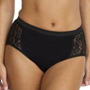 Damella Truser Brief 17860 Midi Svart bomull Small Dame