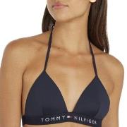 Tommy Hilfiger Original Triangle Bikini Top Marine X-Large Dame