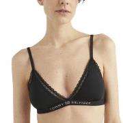 Tommy Hilfiger BH Lace Unlined Triangle Bra Svart Small Dame