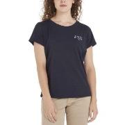 Tommy Hilfiger Original Lounge T Shirt Marine Small Dame