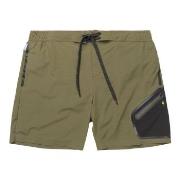 Panos Emporio Badebukser Tech Boardshorts Mørkgrørnn  polyamid Medium ...