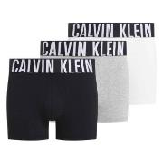 Calvin Klein 3P Intense Power Trunks Hvit/Grå bomull X-Small Herre