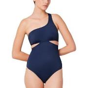 Triumph Summer Mix And Match 03 Padded Swimsuit Navy B 42 Dame