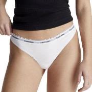 Calvin Klein Truser 3P Modern Logo Thongs Hvit bomull 3XL Dame