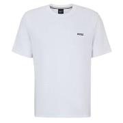 BOSS Waffle T Shirt Hvit Medium Herre