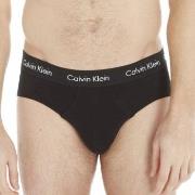 Calvin Klein 3P Cotton Stretch Hip Brief Hvit/Svart bomull Large Herre