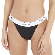 Calvin Klein Truser Modern Cotton Tanga Panty Svart Large Dame