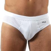 FILA Basic Brief Hvit bomull Large Herre