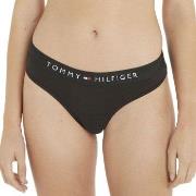 Tommy Hilfiger Truser Thongs Svart økologisk bomull 4XL Dame