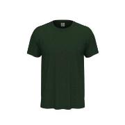 Stedman Classic Men T-shirt Mørkgrørnn  bomull X-Small Herre