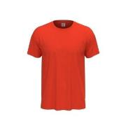 Stedman Classic Men T-shirt Oransje/Rød bomull XX-Large Herre