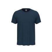 Stedman Classic Men T-shirt Marine bomull 5XL Herre