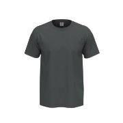 Stedman 4P Comfort Men T-shirt Grå bomull Large Herre