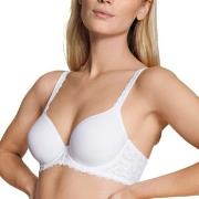 Calida BH Natural Comfort Lace Bra Hvit polyamid D 70 Dame