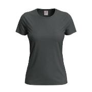 Stedman 4P Classic Women T-shirt Stålgrå bomull XX-Large Dame