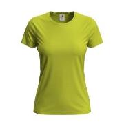 Stedman Classic Women T-shirt Limegrønn bomull Medium Dame