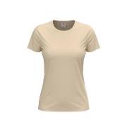 Stedman Classic Women T-shirt Beige bomull Medium Dame