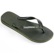 Havaianas Brasil Logo Skogsgrønn Str 39/40 Herre