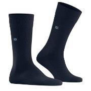 Burlington Strømper Leeds Wool Sock Marine Str 46/50 Herre