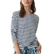 Mey Cyra Long Sleeve T-shirt Hvit/Marine Medium Dame