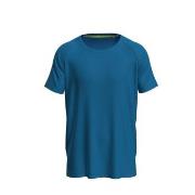 Stedman Active 140 Raglan For Men Blå polyester Large Herre