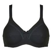 NATURANA BH Cotton Soft Bra Svart bomull B 100 Dame