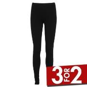 Decoy Stretchy Leggings Svart viskose XX-Large Dame