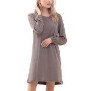 Mey N8TEX 2 0 Nightshirt Mørkbrun  Small Dame