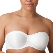 PrimaDonna BH Satin Non Padded Strapless Bra Benhvit C 85 Dame