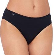 Sloggi Truser 3P 24 7 Cotton Tai Briefs Svart bomull 40 Dame