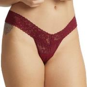 Hanky Panky Truser 2P Daily Lace Low Rise Thong D1 Vinrød  nylon One S...