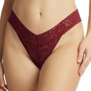 Hanky Panky Truser 2P Daily Lace Original Rise Thong D1 Vinrød  nylon ...