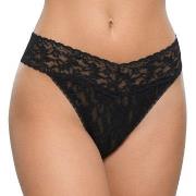 Hanky Panky Truser 2P Original Rise Thong Svart nylon One Size Dame