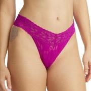 Hanky Panky Truser 2P Original Rise Thong D1 Mørkrosa nylon One Size D...