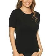 Lady Avenue Bamboo Short Sleeved T-Shirt Svart Bambus X-Large Dame