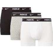 Nike 6P Everyday Essentials Cotton Stretch Trunk Svart/Grå bomull X-La...