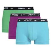 Nike 9P Everyday Essentials Cotton Stretch Trunk D1 Blå/Lila bomull La...