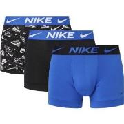 Nike 6P Everyday Essentials Micro Trunks D1 Blå Mønster polyester X-La...