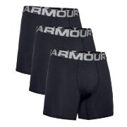 Under Armour 9P Charged Cotton 6in Boxer Svart Small Herre