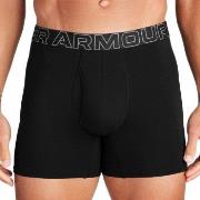 Under Armour 6P Perfect Cotton 6in Boxer Svart Medium Herre