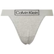 Calvin Klein Truser 2P Reimagined Heritage High Leg Thong Grå Small Da...