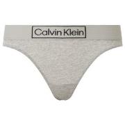 Calvin Klein Truser 2P Reimagined Heritage Thong Grå Small Dame