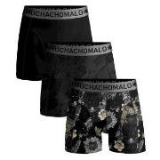 Muchachomalo 6P Cotton Stretch Panther Boxer Svart bomull Medium Herre