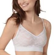 Sloggi BH GO Allround Lace Padded Top Hvit One Size Dame