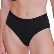 Sloggi Truser GO Casual Midi Brief Svart bomull Small Dame