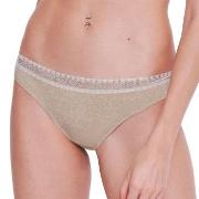 Sloggi Truser 2P GO Ribbed Brazilian Briefs Elfenben økologisk bomull ...