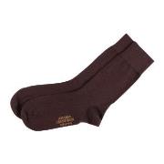 Amanda Christensen Strømper Noble Ankle Socks Mørkbrun  Str 47/48