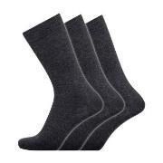 Dovre Strømper 3P Bamboo Sock Mørkgrå  Str 45/48 Herre